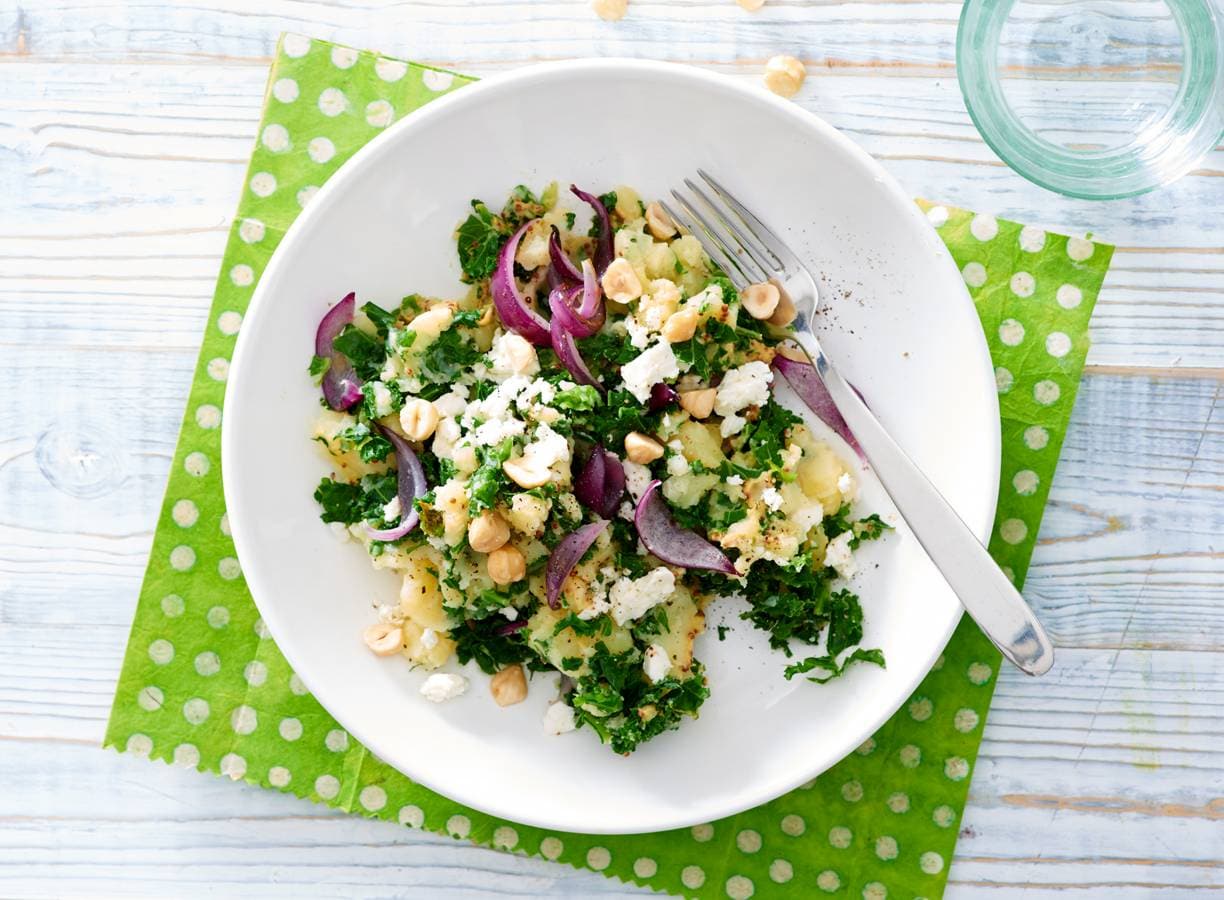 Traybake Van Gnocchi Boerenkool En Feta Recept Allerhande Albert