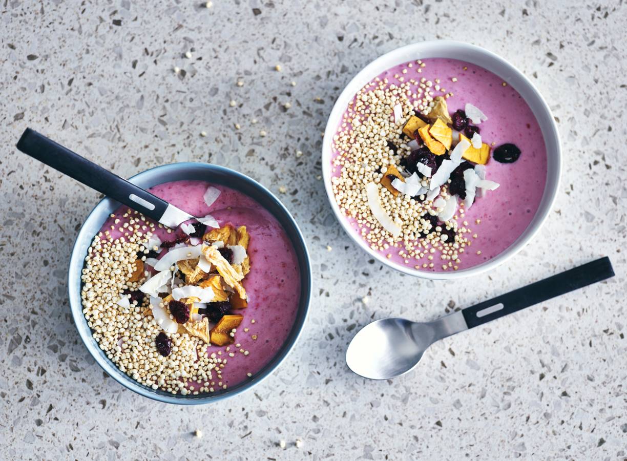 Strawberry smoothiebowl