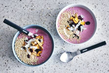 Strawberry smoothiebowl