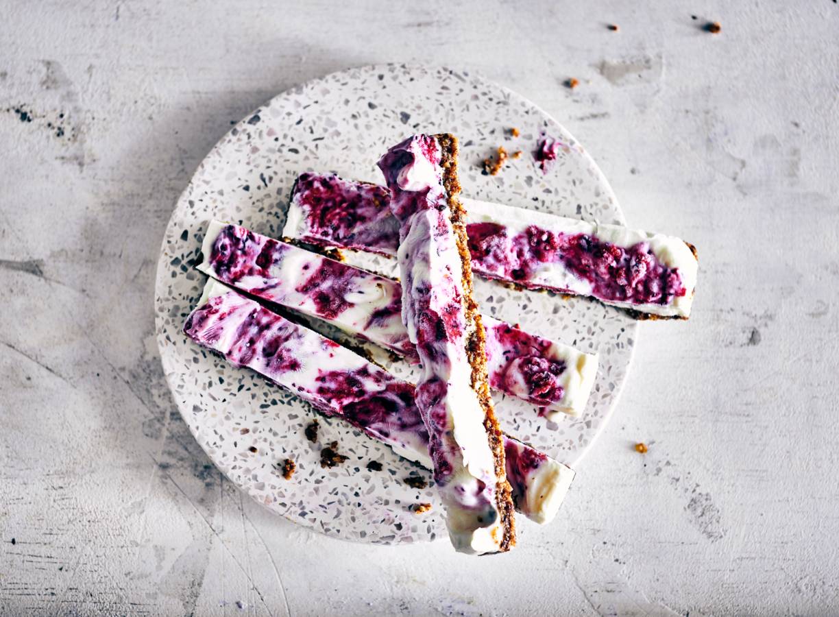 Yoghurtbars met fruit en noten
