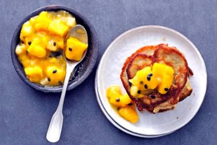 Amandel-banaanpannenkoekjes