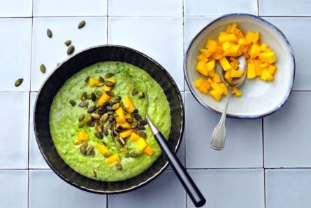 Groene smoothiebowl