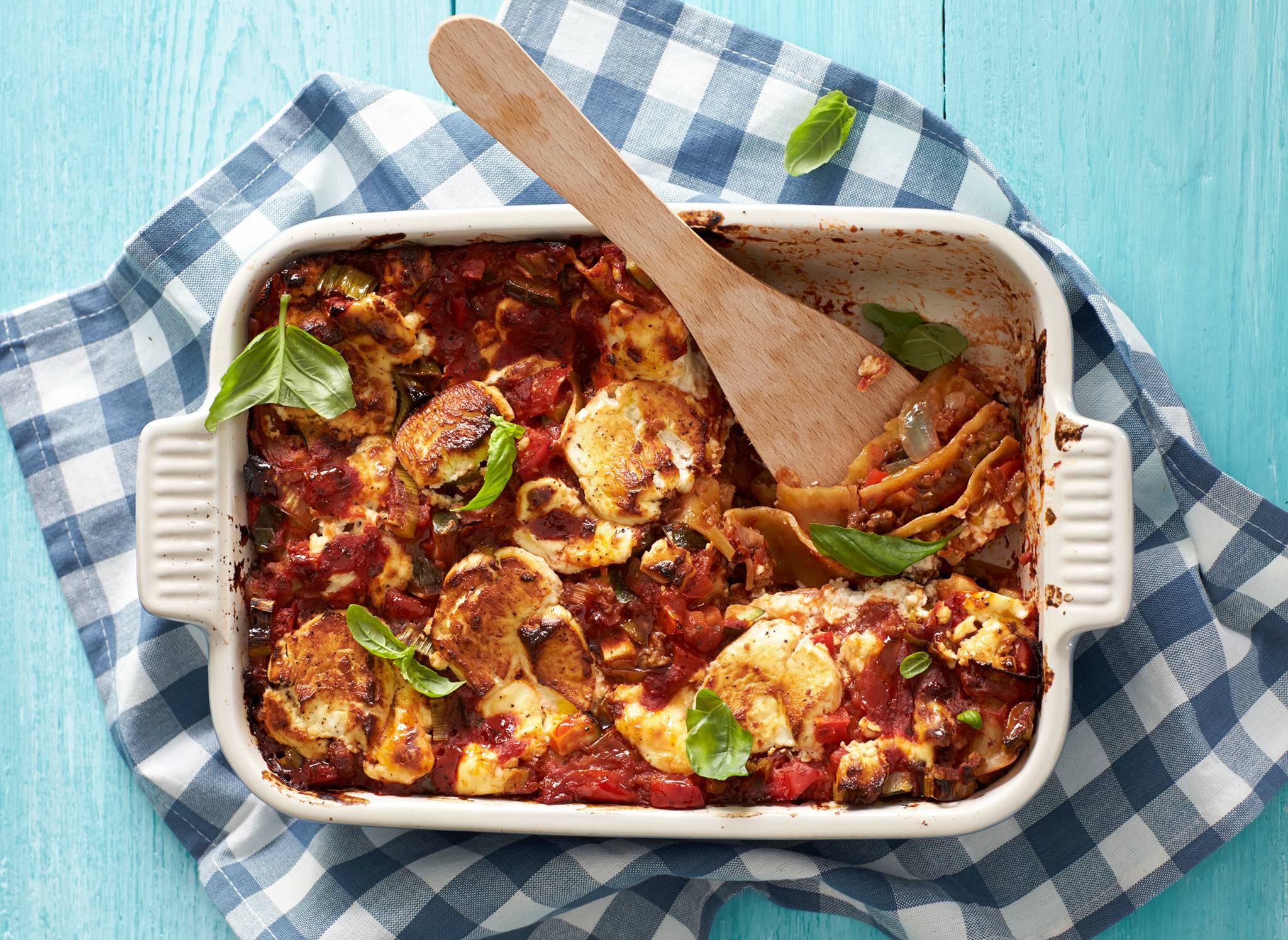 Vegetarische lasagne