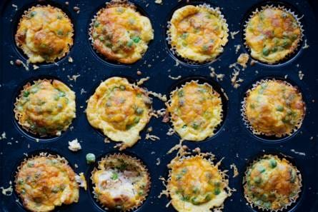Mini quiches met yorkham