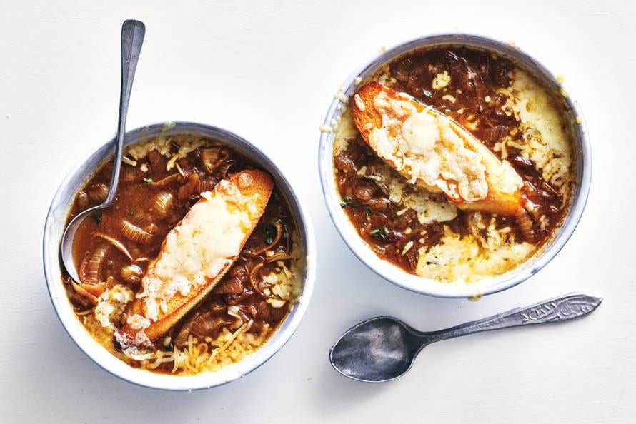 Gegratineerde Uiensoep - Recept - Allerhande - Albert Heijn-image