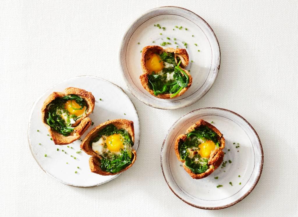 Quiche met spinazie