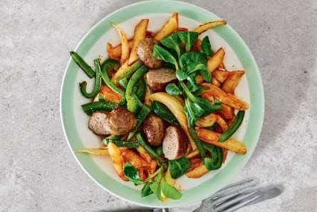 Penne met gehaktballetjes en venkel-tomatensaus
