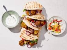 Falafel en pita zijn een gouden combi, deze broodjes zijn een goede start van de zomer!