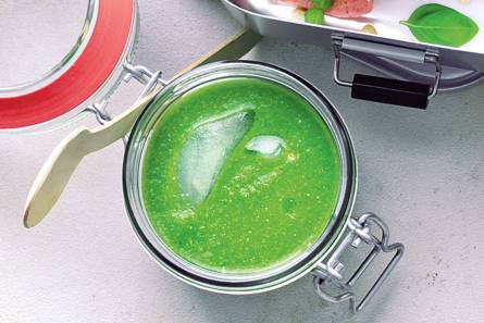 Snelle groene gazpacho