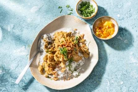 Vegan rendang van jackfruit