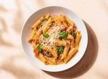 Pasta all 'Amatriciana van Nonna Silvi