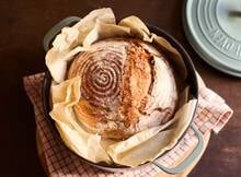 Biologisch zuurdesembrood bakken