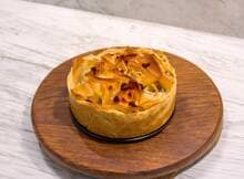 Krokante paddenstoelen-kiptaart van Mousse Amuse