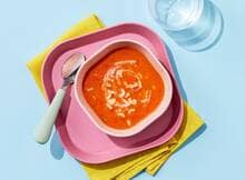 Paprika-tomatensoep van Kindergarden