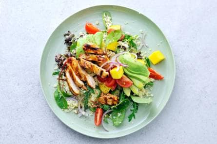Couscoussalade met kip piri piri
