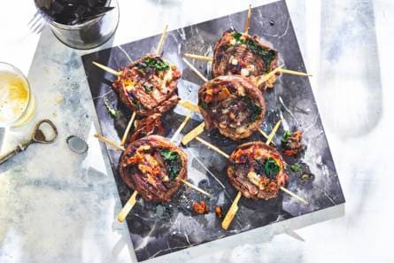 Flank steak pinwheels (gevulde bavetterollade) van Jord Althuizen