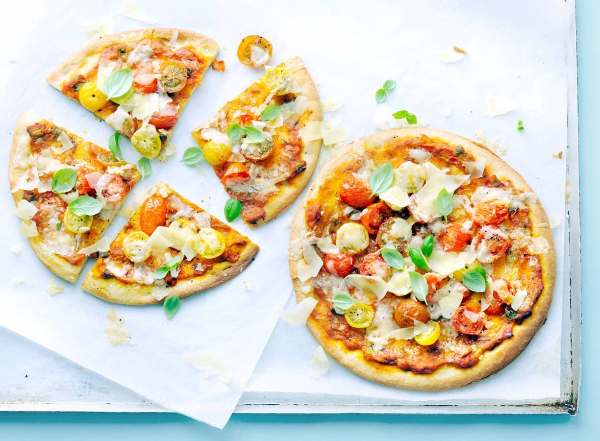 Hollandse tomatenpizza
