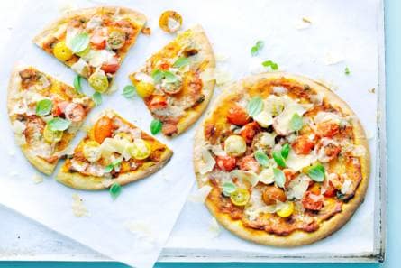 Hollandse tomatenpizza