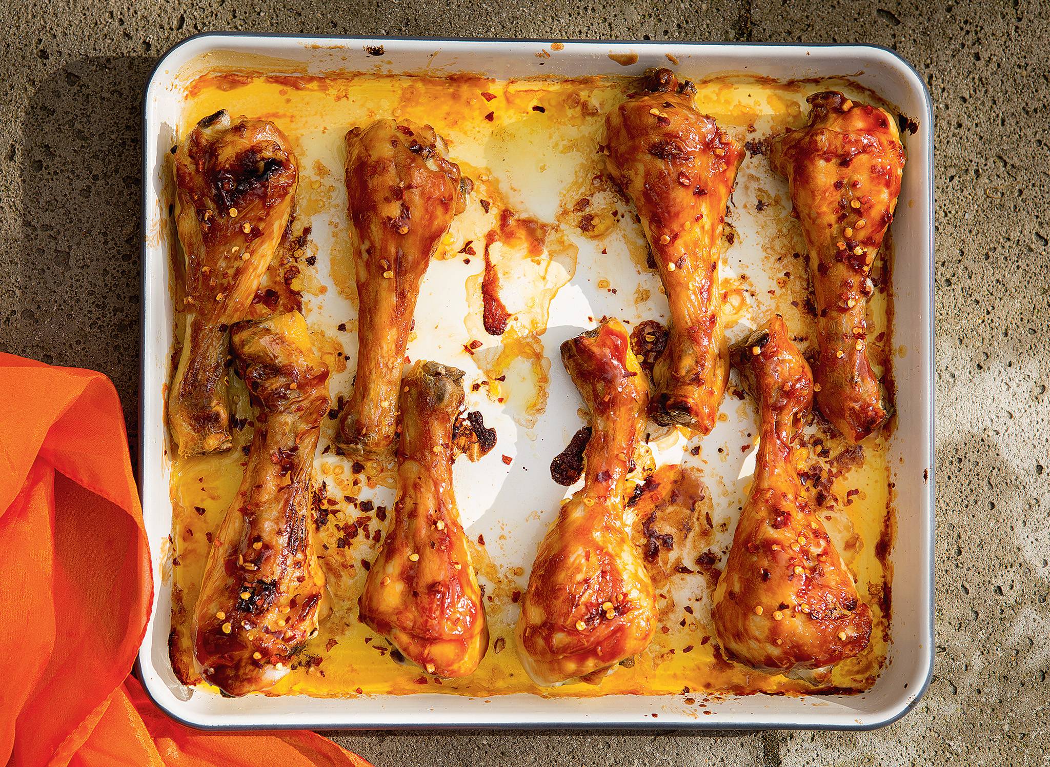 Sticky drumsticks uit de oven recept Allerhande Albert Heijn België