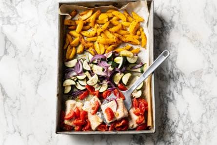 Kabeljauw uit de oven