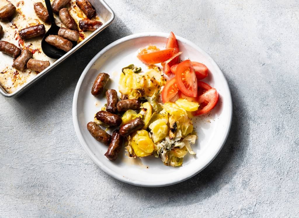 Snelle aardappel-preischotel
