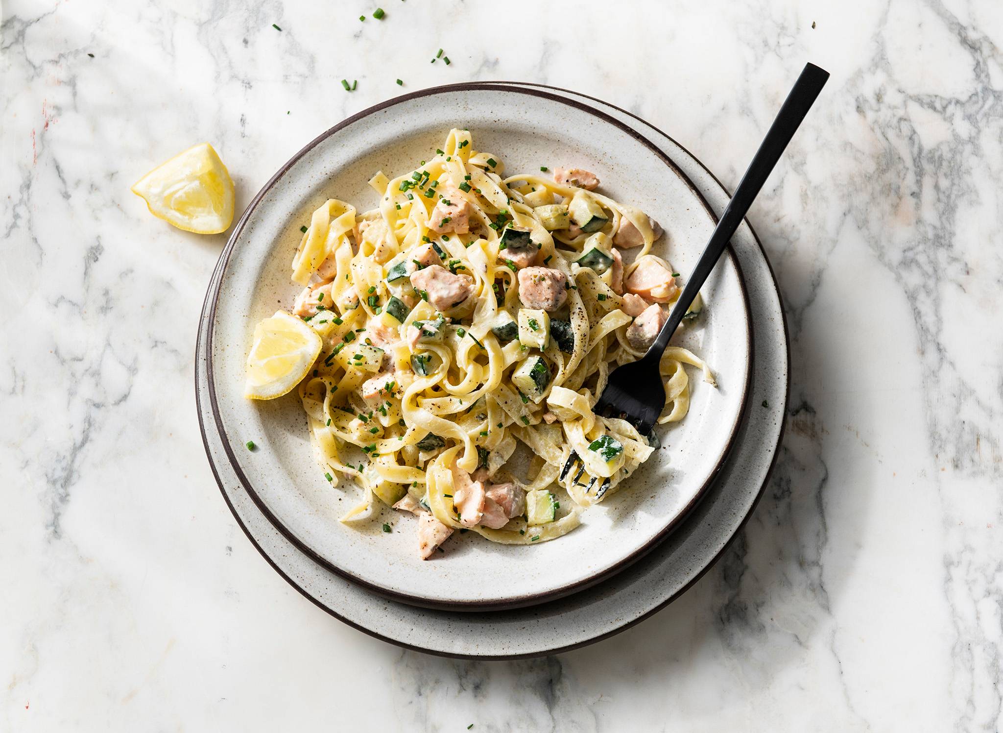 Pastarecepten Met Zalm Allerhande Albert Heijn