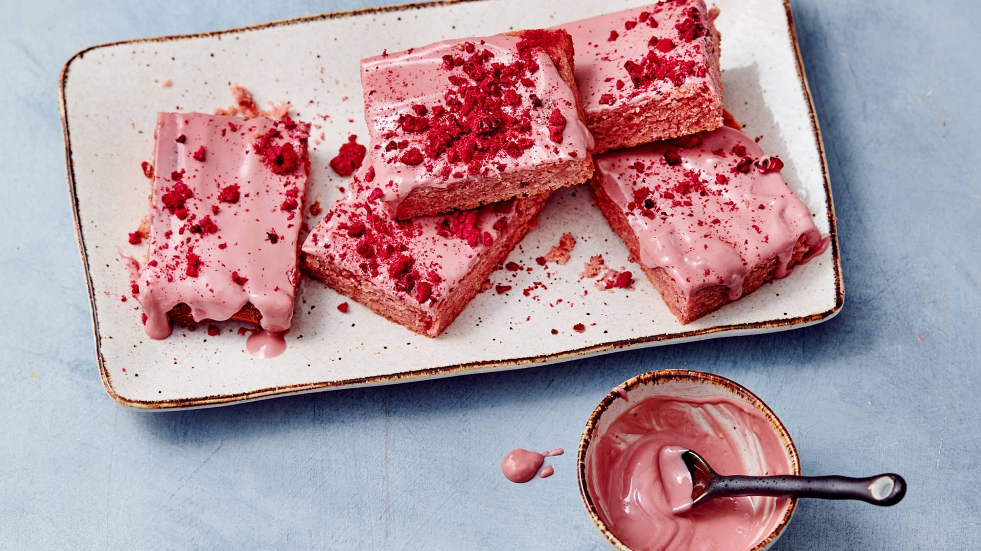 Brownies van ruby chocolade recept - Allerhande | Albert Heijn