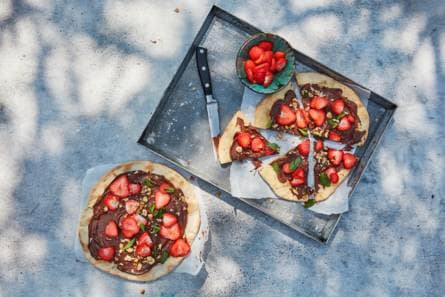 Chocoladepizza