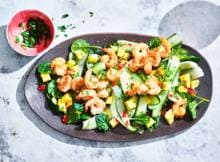 Lunchsalade met een Aziatisch vleugje.