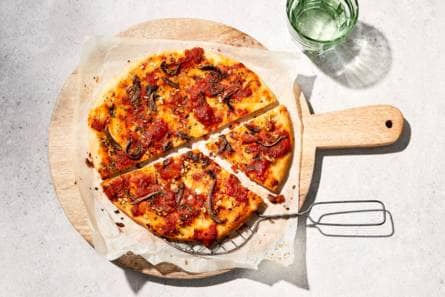 Pizza marinara
