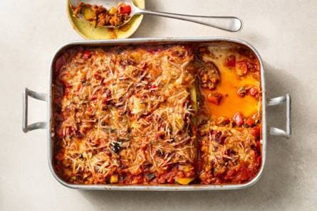Courgettelasagne (vegan & koolhydraatbewust)