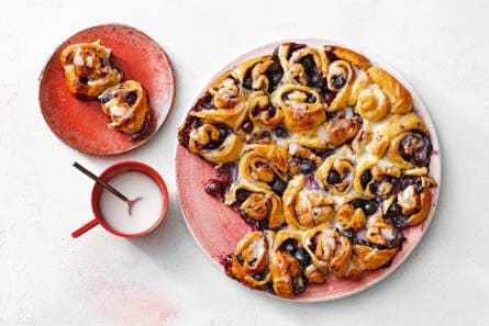 Bosbessenbroodjes