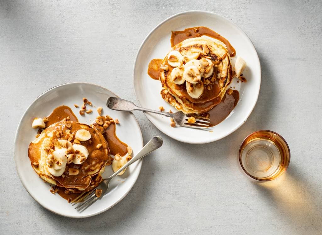 Hoe maak je bananenpannenkoeken?