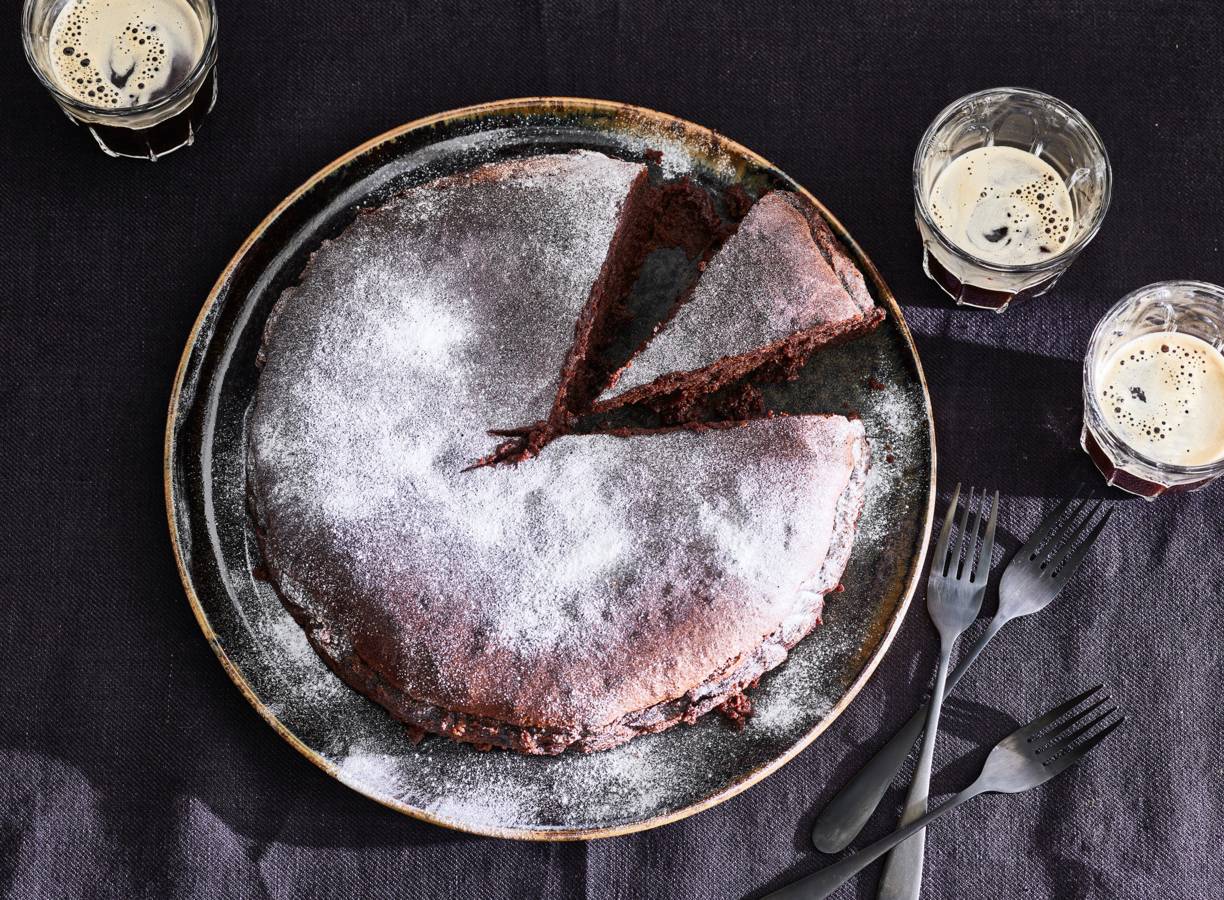 Chocolademoussetaart van Nigella Lawson