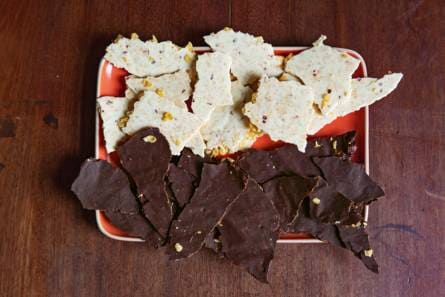 Crunchy chocoladeschotsen