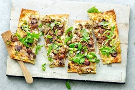 Flammkuchen Vegetarisch Recept Allerhande Albert Heijn