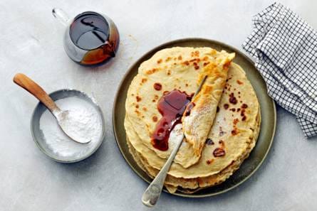 Pannenkoeken zonder melk