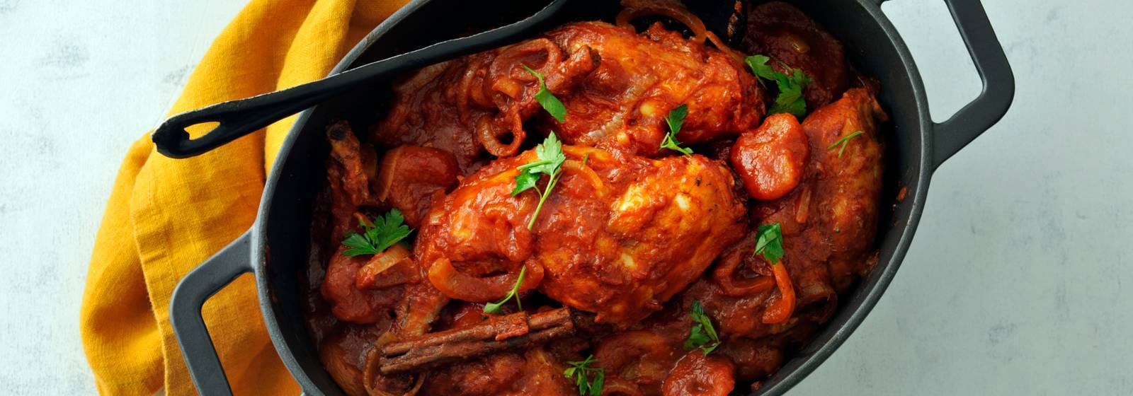 Tajine maken? Deze is extra kruidig door het gebruik van kaneel en