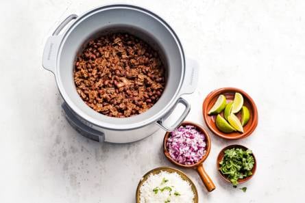 Chili con carne uit de slowcooker