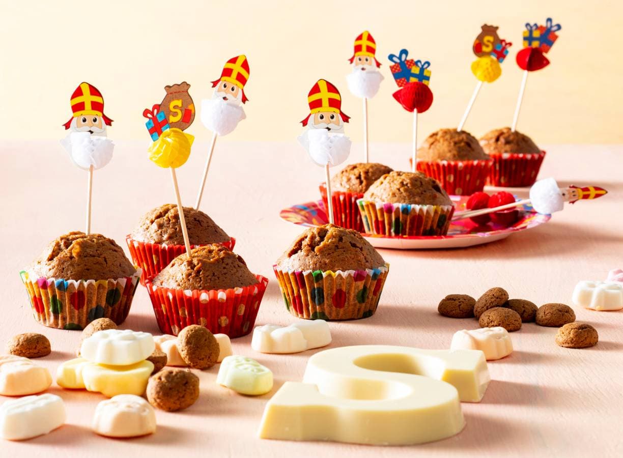 Muffin van kruidnoten