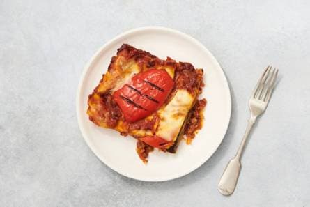 Groentelasagne met vegetarisch Gehackt