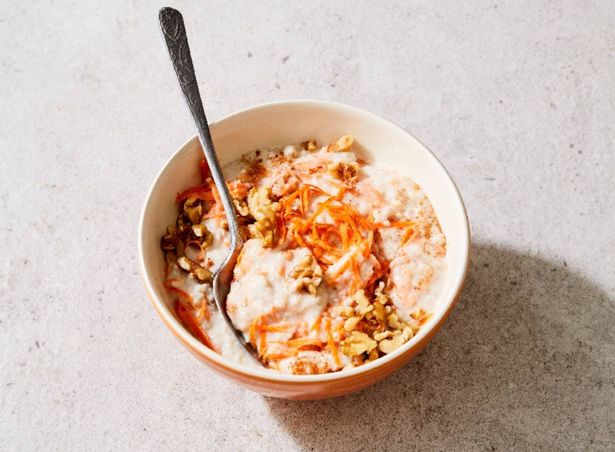 Carrotcake havermoutpap