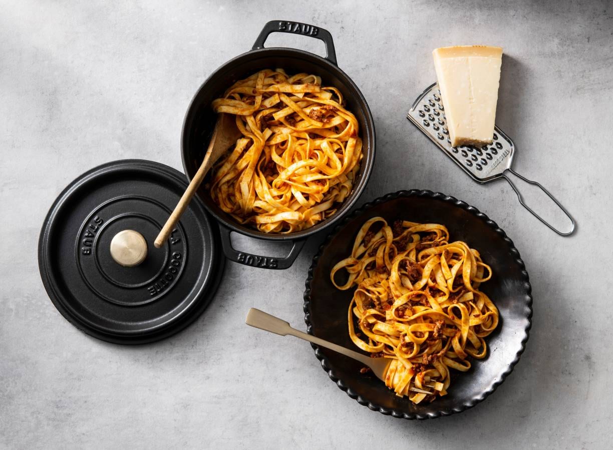 Ragu bolognese met tagliatelle