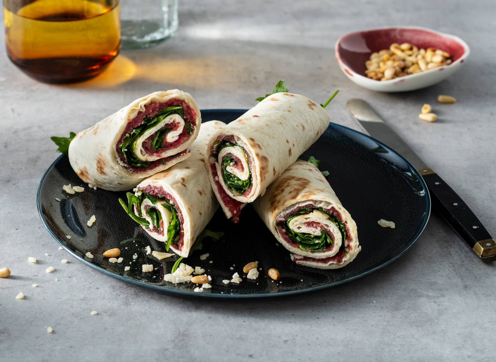 Carpaccio wraps recept Allerhande Albert Heijn België