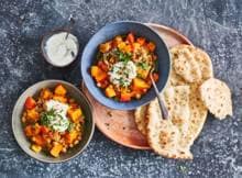 Tajine = top! Deze vegetarische stoof zit boordevol groenten!