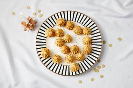 Pommes duchesse met truffeltapenade