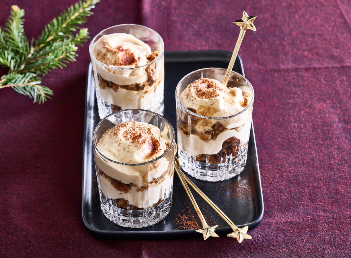 Vegan tiramisu