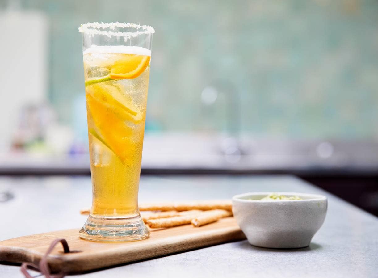Biermocktail met citrus