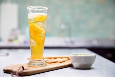 Biermocktail met citrus