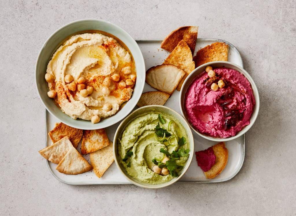 Vegetarische hummus
